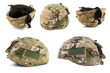 Image showing Military helmet