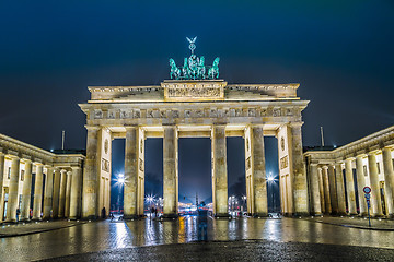 Image showing Brandenburg Gate in Berlin - Germany