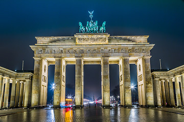 Image showing Brandenburg Gate in Berlin - Germany