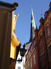 Image showing Old town view