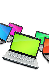 Image showing Laptops