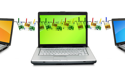 Image showing Laptops