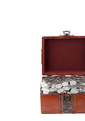 Image showing Treasure Chest. Isolated on a white background