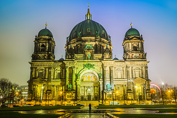 Image showing Berliner Dom, is the colloquial name for the Supreme Parish