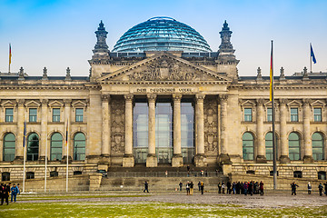 Image showing Reichstag building in Berlin