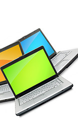 Image showing Laptops