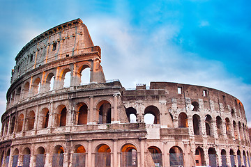 Image showing Colosseum in Rome, Italy