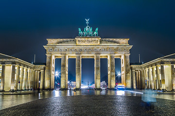 Image showing Brandenburg Gate in Berlin - Germany