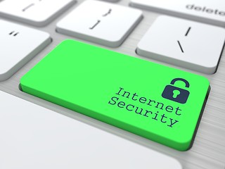 Image showing Internet Security Concept.