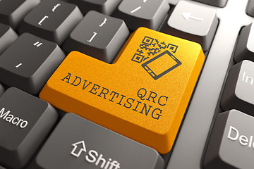 Image showing QR Code Advertising Concept.