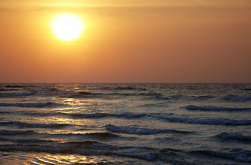 Image showing Sea and sun