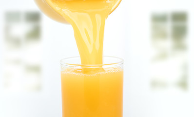 Image showing Orange juice