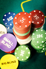 Image showing Poker chips