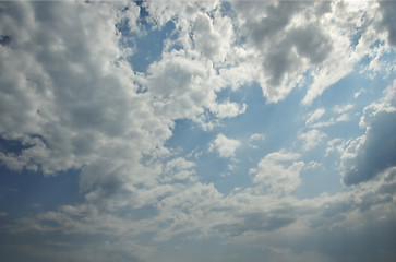 Image showing Cloudy sky