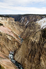 Image showing grand canyon of the yellowstone