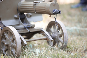 Image showing Heavy machine gun