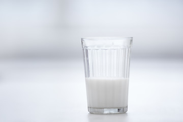 Image showing Glassful of milk