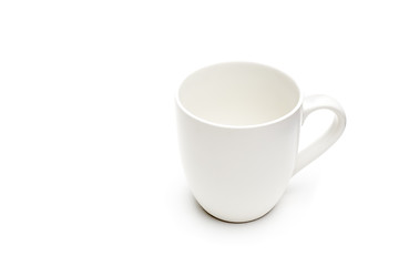 Image showing coffee cup white isolated