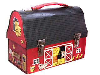 Image showing Vintage Child's School Lunchbox