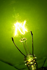 Image showing  light bulb glow