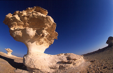 Image showing White Desert, Egypt