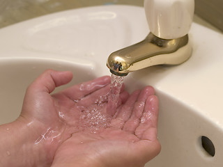 Image showing Hand wash