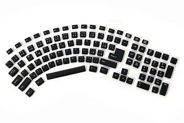 Image showing ergonomic keyboard