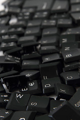 Image showing technology keyboard background