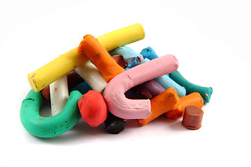 Image showing color plasticine 