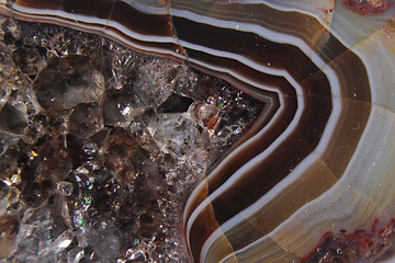 Image showing detail of agate mineral