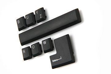 Image showing buy now and enter keyboard keys