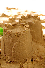 Image showing tower from the sand 
