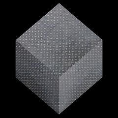 Image showing Steel cube