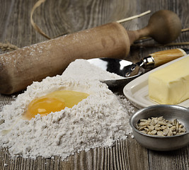 Image showing Baking Ingredients 