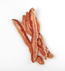 Image showing Strips Of Fried Bacon