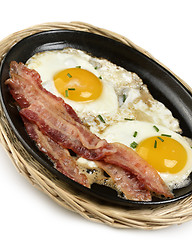 Image showing Eggs And Bacon 