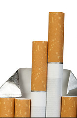 Image showing Pack of cigarettes