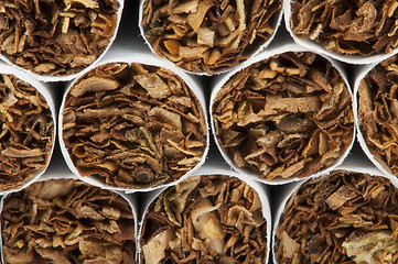 Image showing Heap of cigarettes
