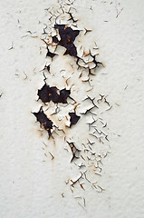 Image showing Rust and cracked paint