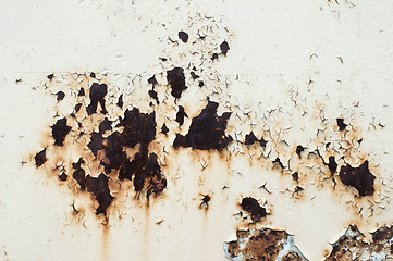 Image showing Rust and cracked paint