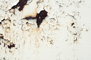 Image showing Rust and cracked paint