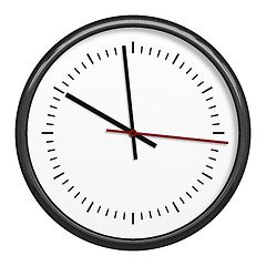 Image showing black clock