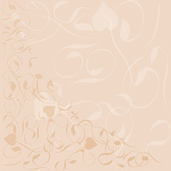 Image showing flower background banner pattern frame
