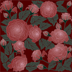 Image showing floral design 