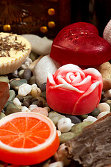 Image showing Still Life With Handmade Soap