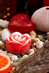 Image showing Still Life With Handmade Soap