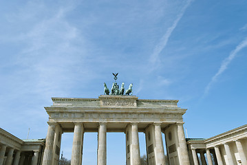 Image showing Brandenburg Gate Berlin