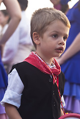 Image showing child from sicilian folk group