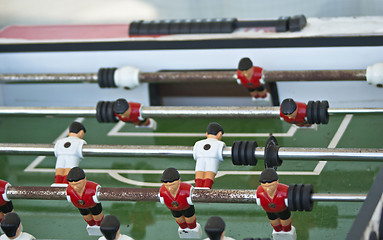 Image showing Calcio balilla (foosball)