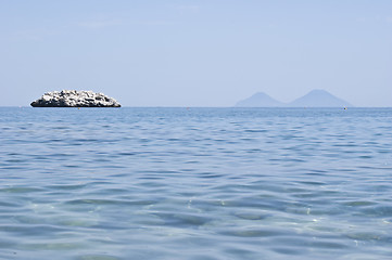 Image showing Brolo beach, Messina, Sicily